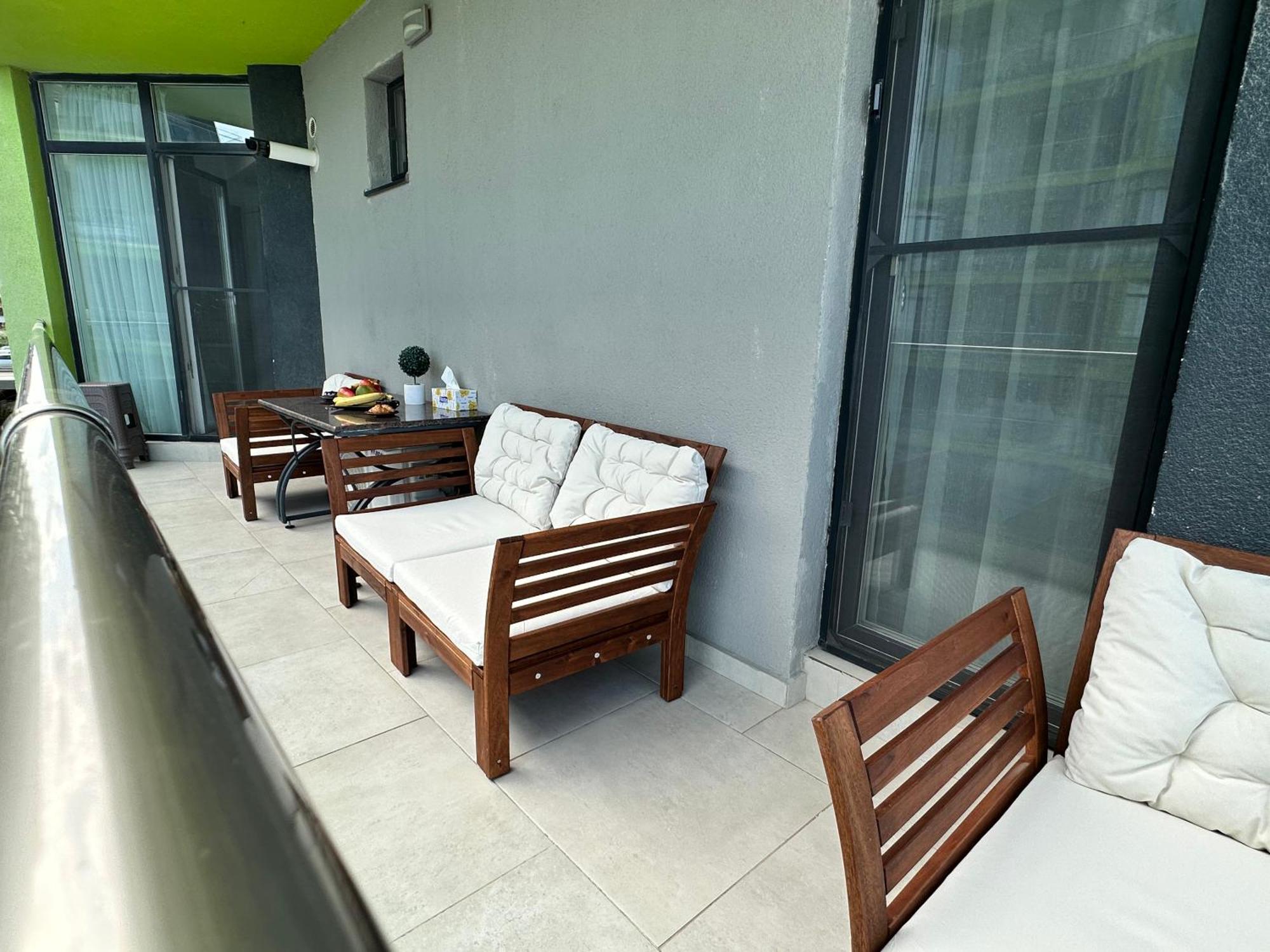 Apartmán Alfie Mamaia Nord Năvodari Exteriér fotografie