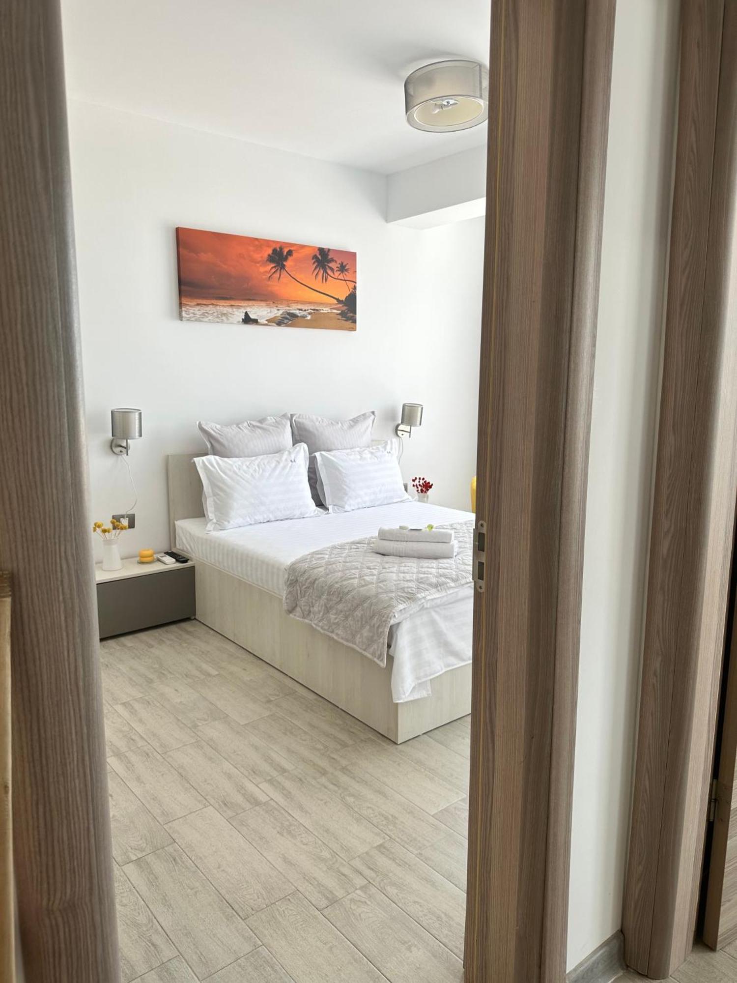 Apartmán Alfie Mamaia Nord Năvodari Exteriér fotografie