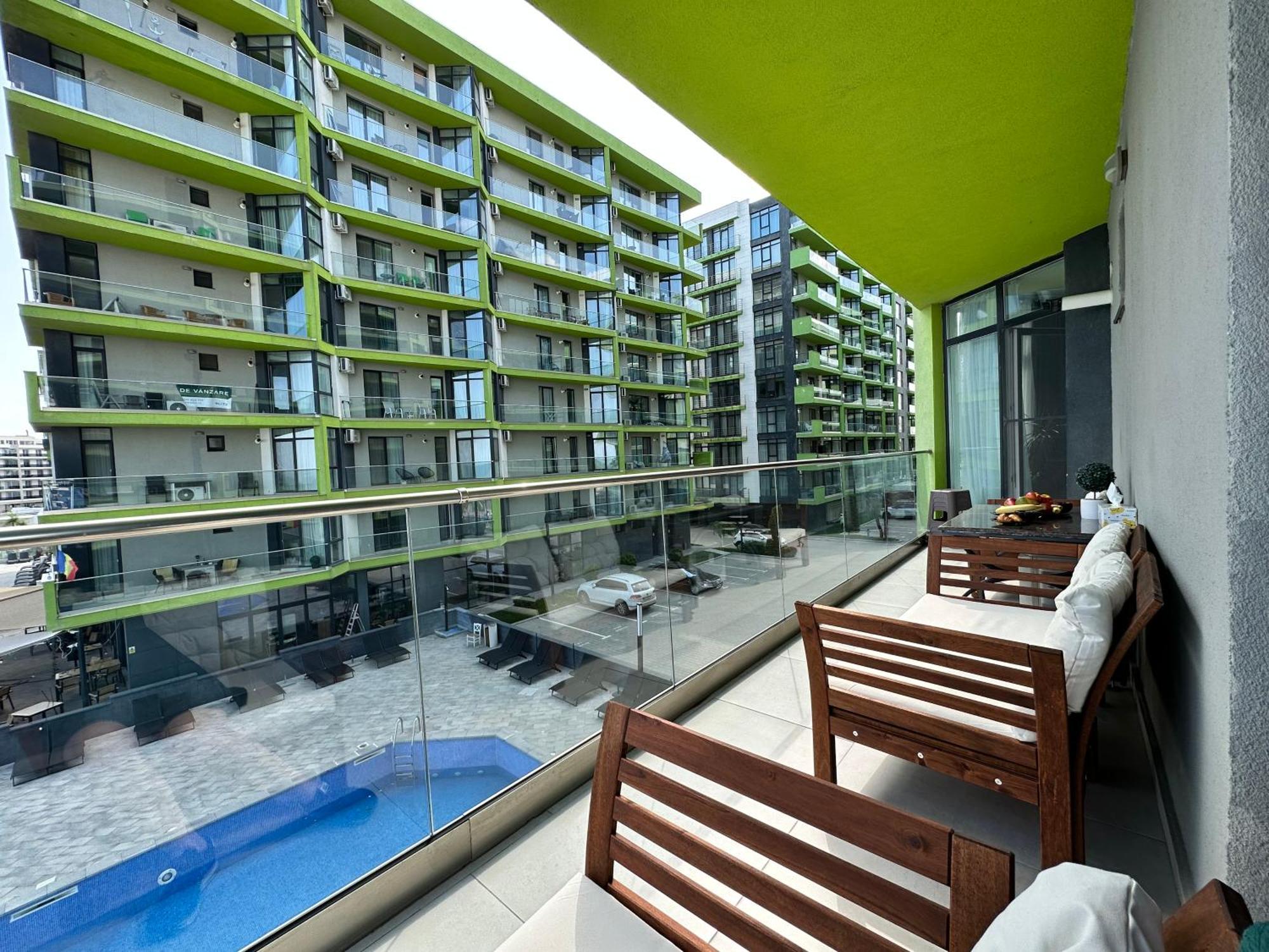 Apartmán Alfie Mamaia Nord Năvodari Exteriér fotografie