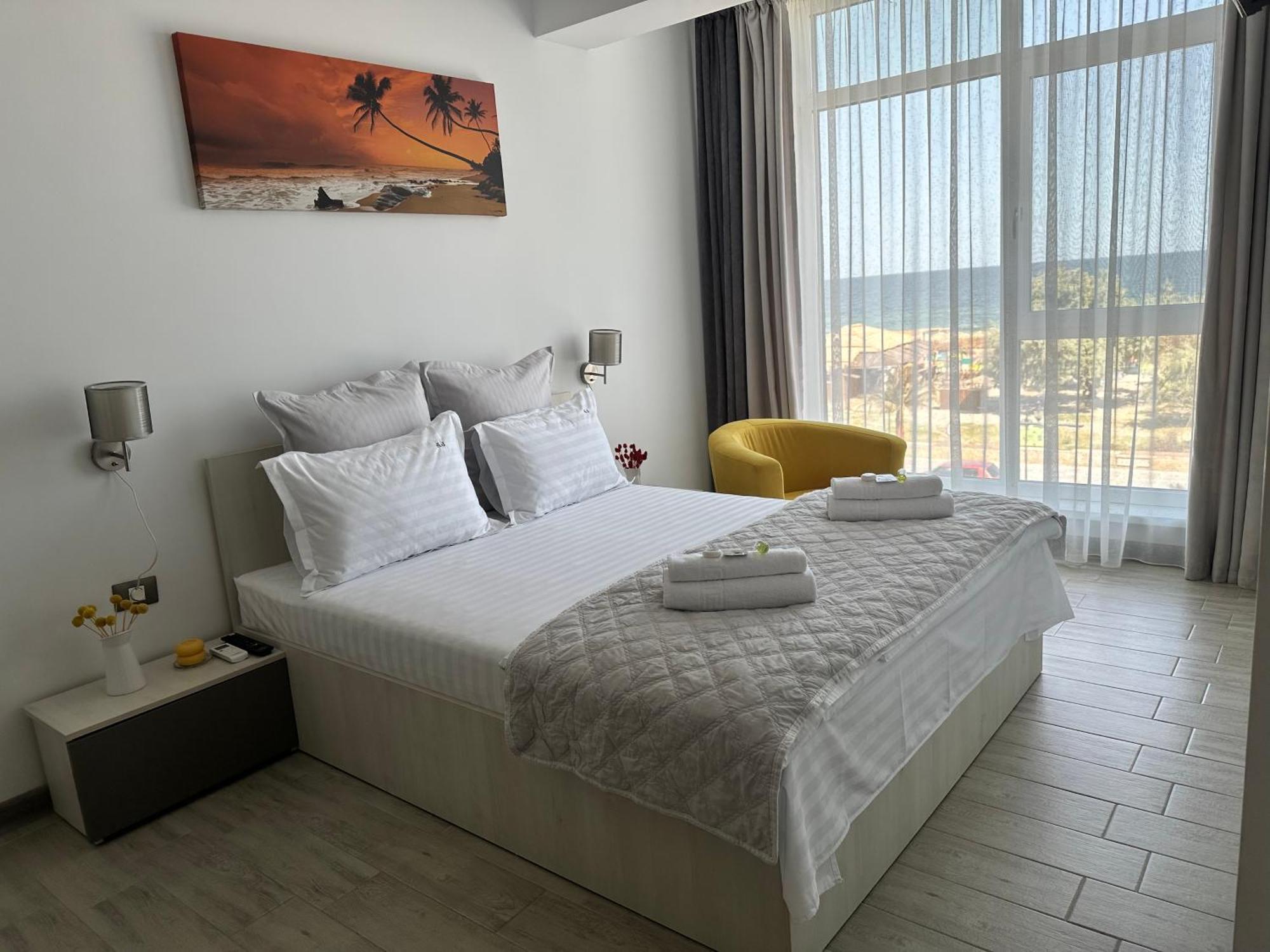 Apartmán Alfie Mamaia Nord Năvodari Exteriér fotografie