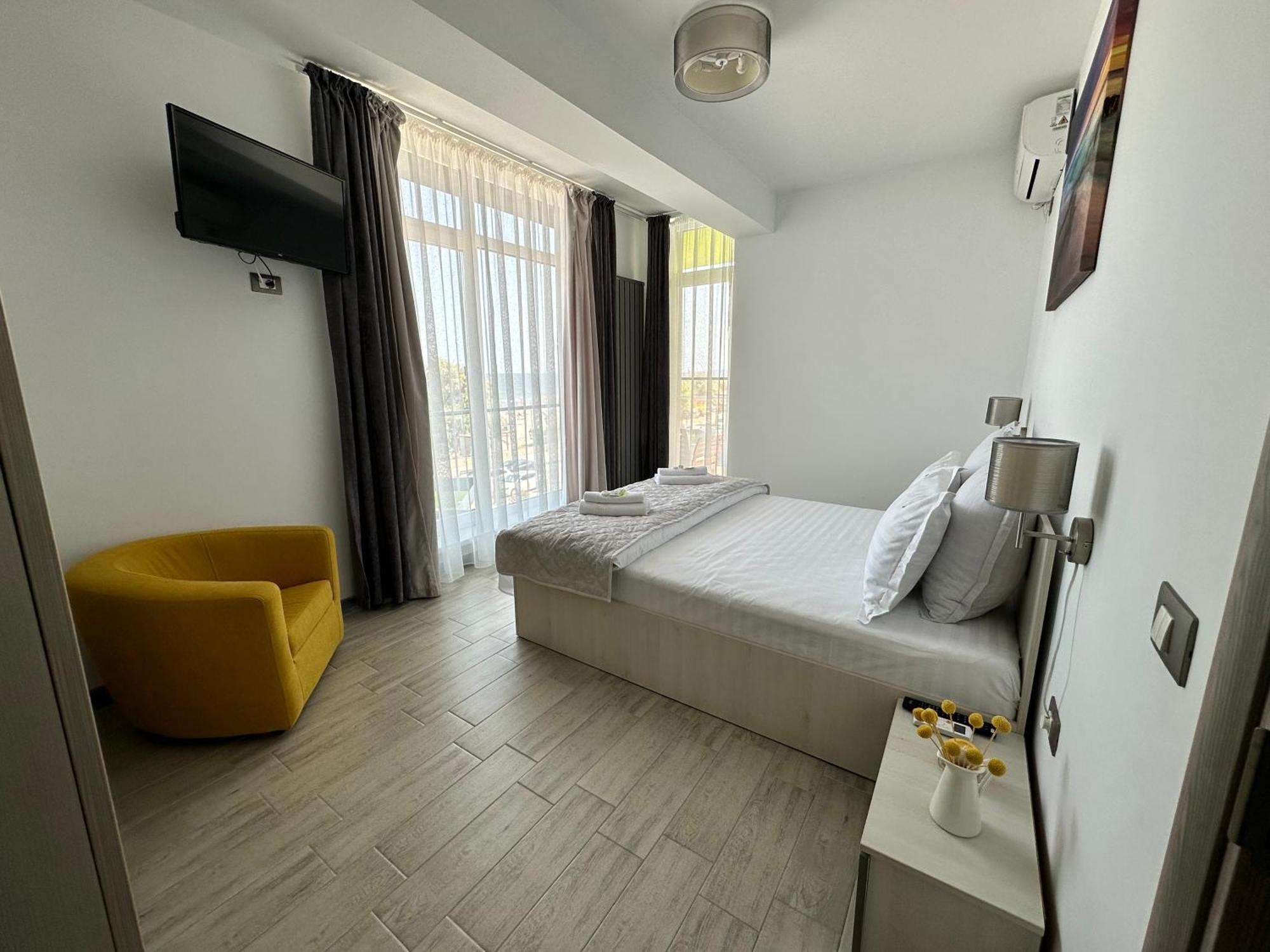 Apartmán Alfie Mamaia Nord Năvodari Exteriér fotografie