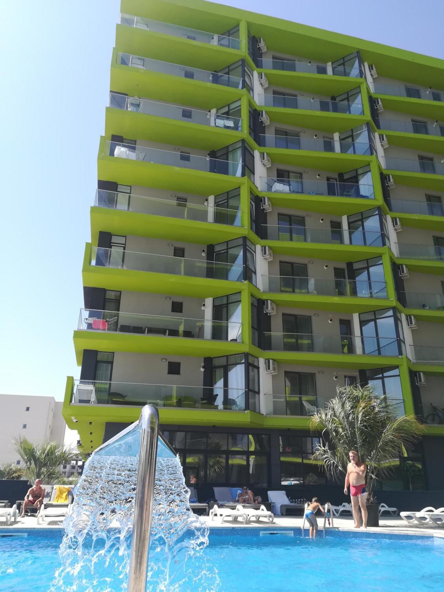Apartmán Alfie Mamaia Nord Năvodari Exteriér fotografie